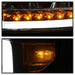 Spyder Auto 9043048 DRL LED Light Bar Projector Headlights; Chrome; - Truck Part Superstore