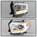 Spyder Auto 9043048 DRL LED Light Bar Projector Headlights; Chrome; - Truck Part Superstore
