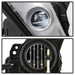 Spyder Auto 9043208 LED Fog Lights; w/Switch; Clear; - Truck Part Superstore