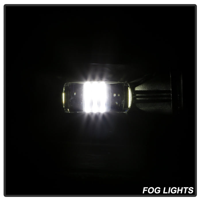 Spyder Auto 9043253 LED Fog Lights; w/o Switch; LED Supply By Cree; - Truck Part Superstore