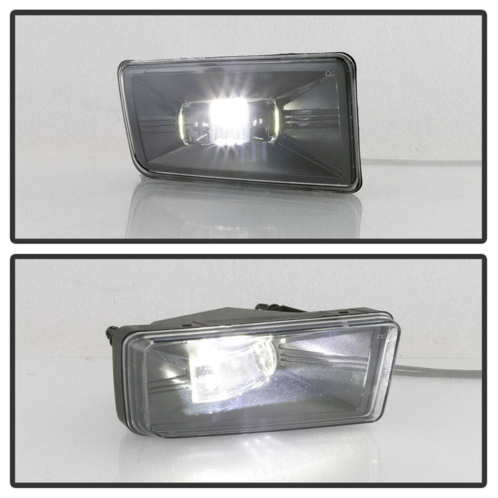 Spyder Auto 9043253 LED Fog Lights; w/o Switch; LED Supply By Cree; - Truck Part Superstore