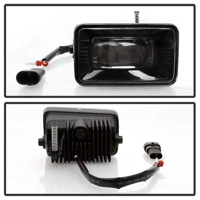 Spyder Auto 9043277 LED Fog Lights; w/o Switch; - Truck Part Superstore