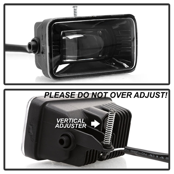 Spyder Auto 9043277 LED Fog Lights; w/o Switch; - Truck Part Superstore