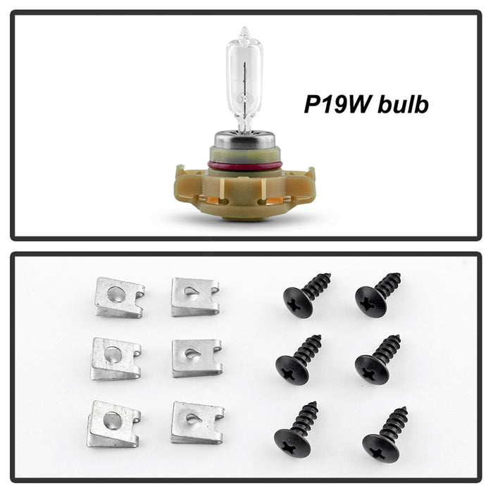 Spyder Auto 9044243 OEM Fog Lights; w/Switch; Clear; - Truck Part Superstore