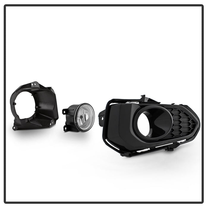 Spyder Auto 9044250 OEM Fog Lights; w/OEM Switch; Clear; - Truck Part Superstore