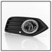 Spyder Auto 9044267 OEM Fog Lights; w/OEM Switch And Chrome Trim Cover; Clear; - Truck Part Superstore