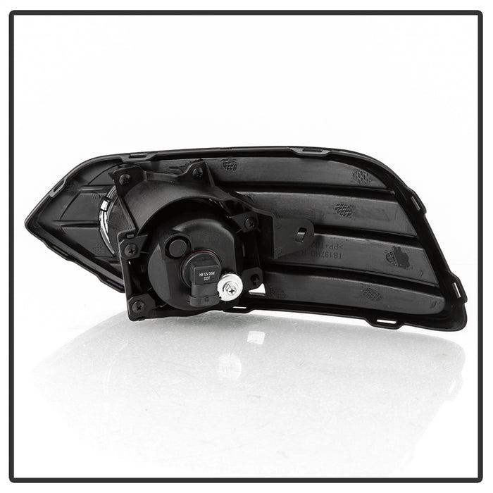Spyder Auto 9044267 OEM Fog Lights; w/OEM Switch And Chrome Trim Cover; Clear; - Truck Part Superstore