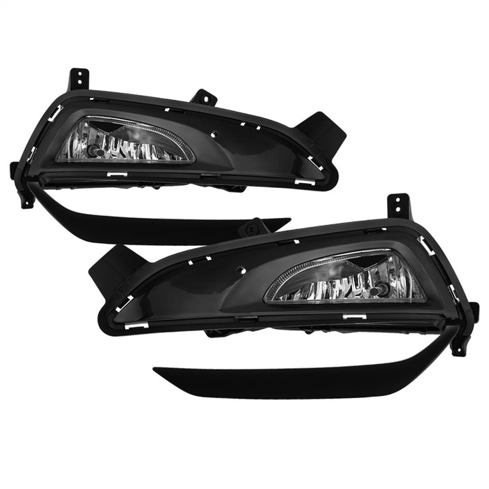 Spyder Auto 9044274 OEM Fog Lights; w/Switch; Clear; - Truck Part Superstore