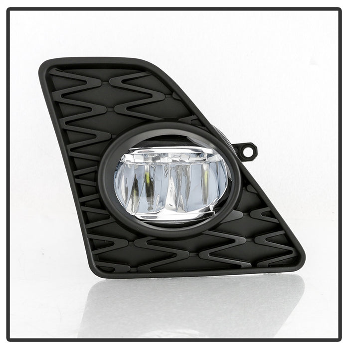 Spyder Auto 9044304 LED Fog Lights; w/OEM Switch; Clear; - Truck Part Superstore