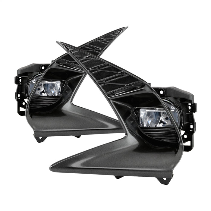 Spyder Auto 9044311 LED Fog Lights; w/OEM Switch; Clear; - Truck Part Superstore