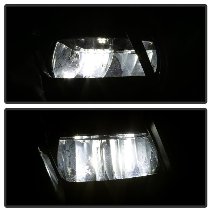 Spyder Auto 9044311 LED Fog Lights; w/OEM Switch; Clear; - Truck Part Superstore