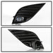 Spyder Auto 9044328 LED Fog Lights; w/OEM Switch; Clear; - Truck Part Superstore