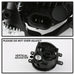 Spyder Auto 9044328 LED Fog Lights; w/OEM Switch; Clear; - Truck Part Superstore