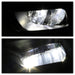 Spyder Auto 9044328 LED Fog Lights; w/OEM Switch; Clear; - Truck Part Superstore