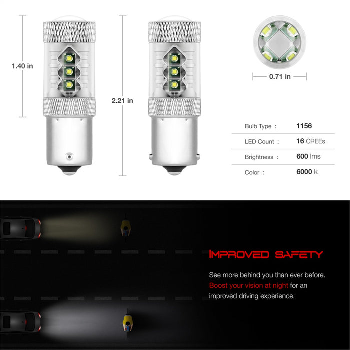 Spyder Auto 9044632 XTune LED Chip Machine-Soldered Bulb - Truck Part Superstore