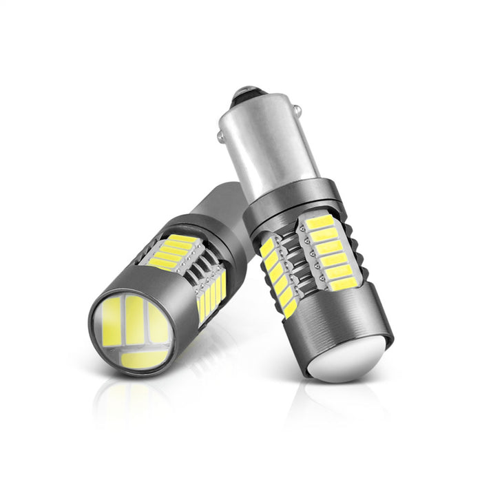 Spyder Auto 9044779 XTune LED Chip Machine-Soldered Bulb; 30 x 4014 LED; Pair; White 5500K; BA9S; - Truck Part Superstore