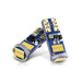 Spyder Auto 9044793 XTune LED Chip Machine-Soldered Bulb; 18 x 2016 LED; Pair; JDM Yellow; T10/194; - Truck Part Superstore