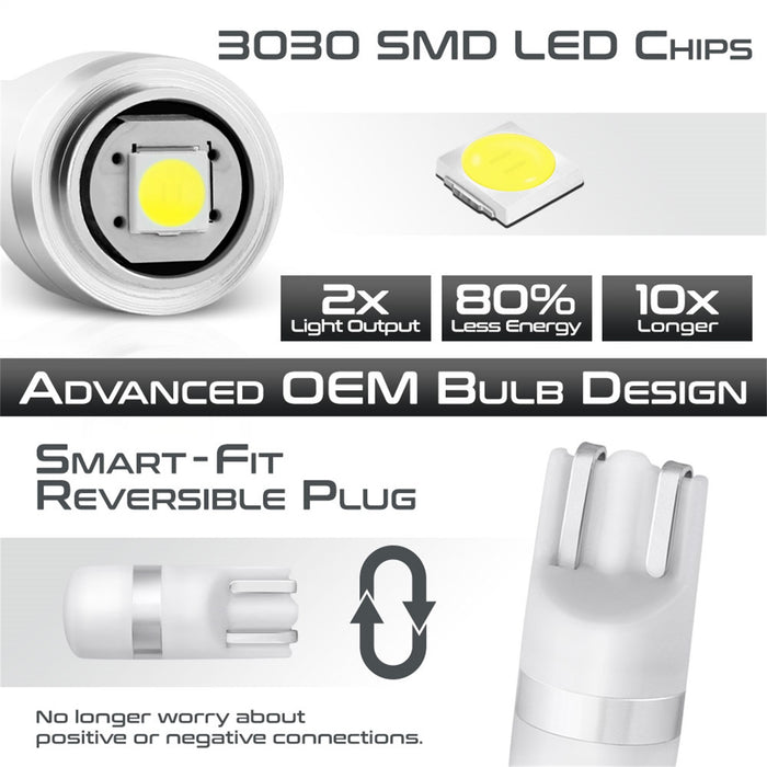 Spyder Auto 9044854 XTune LED Chip Machine-Soldered Bulb - Truck Part Superstore