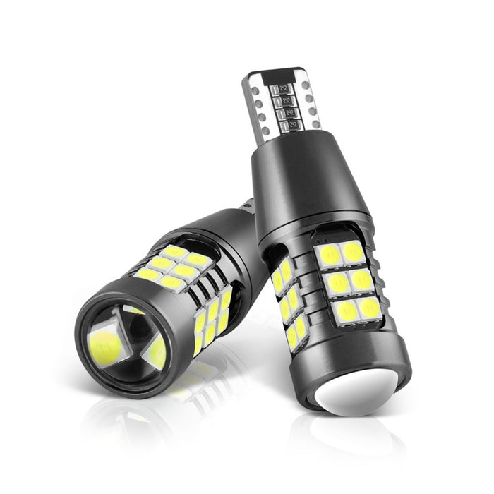 Spyder Auto 9044861 XTune LED Chip Machine-Soldered Bulb; 27 x 3030 LED; Pair; White 5500K; T15/921; - Truck Part Superstore