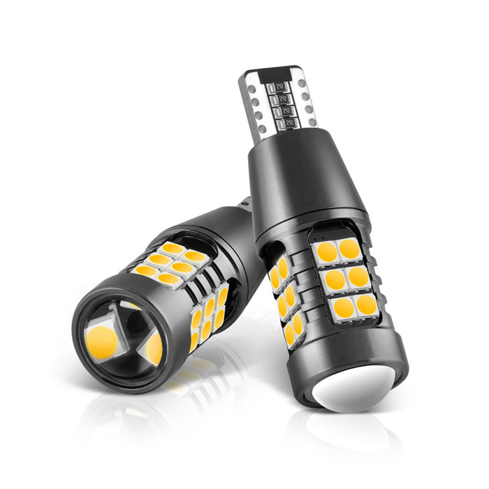 Spyder Auto 9044885 XTune LED Chip Machine-Soldered Bulb; 27 x 3030 LED; Pair; JDM Yellow; T15/921; - Truck Part Superstore