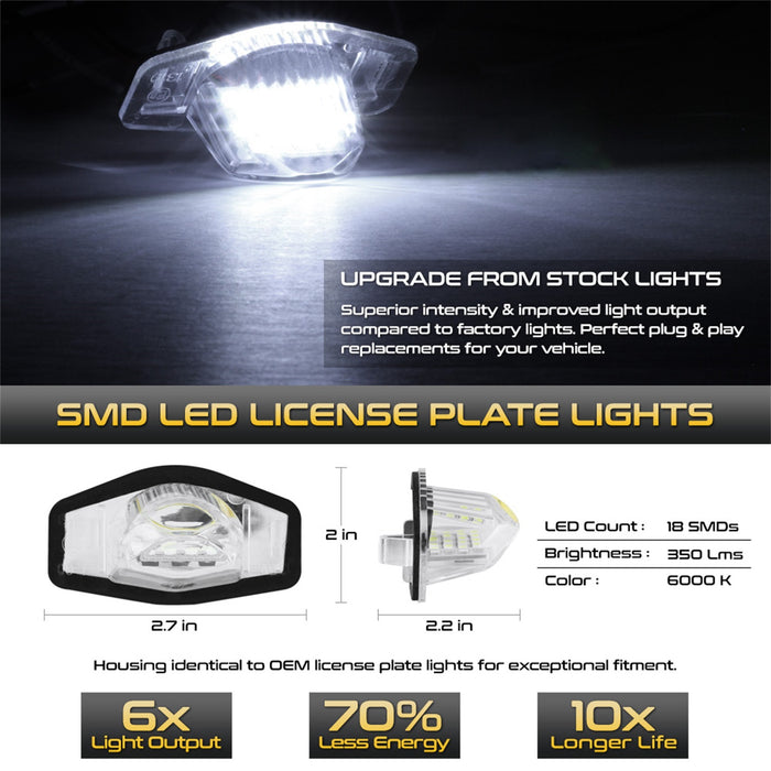 Spyder Auto 9045004 XTune License Plate Bulb Assembly Replacement - Truck Part Superstore