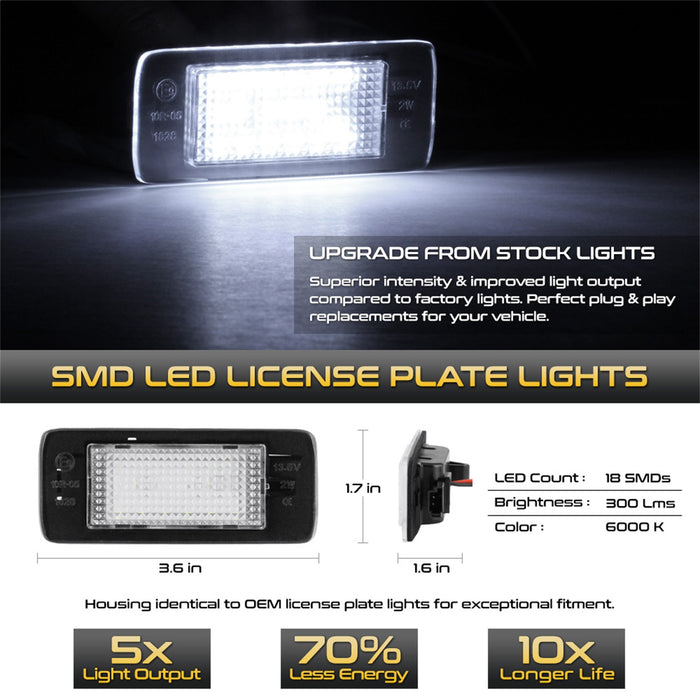 Spyder Auto 9045103 XTune License Plate Bulb Assembly Replacement - Truck Part Superstore