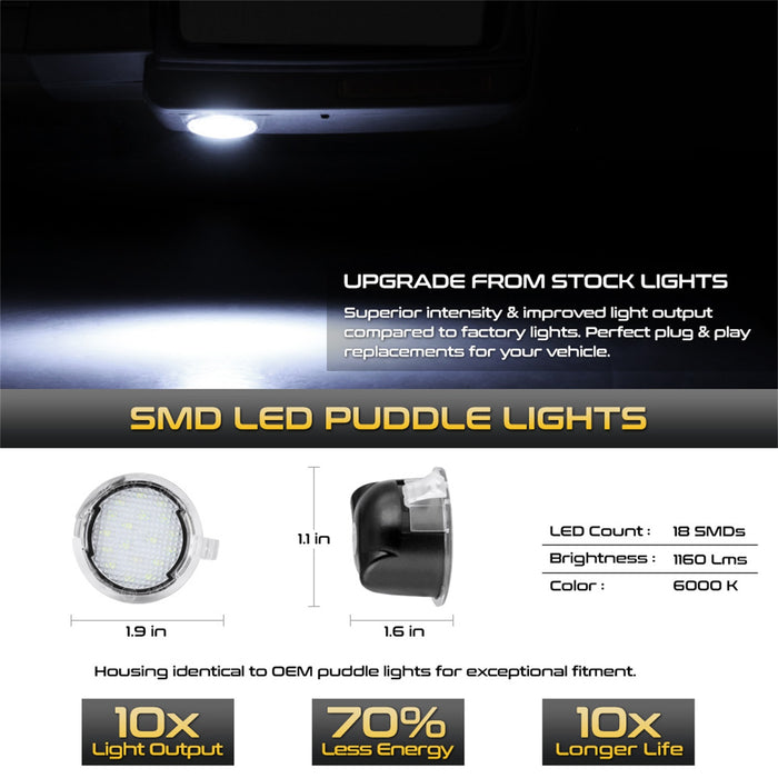Spyder Auto 9045189 XTune License Plate Bulb Assembly Replacement - Truck Part Superstore