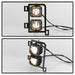 Spyder Auto 9045424 LED Fog Lights; w/Bracket And Switch; No Bulbs Needed; Clear; - Truck Part Superstore