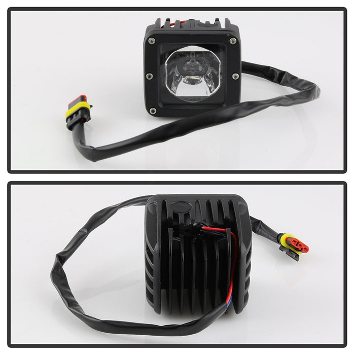 Spyder Auto 9045431 LED Fog Lights; w/Bracket And Switch; No Bulbs Needed; Clear; - Truck Part Superstore
