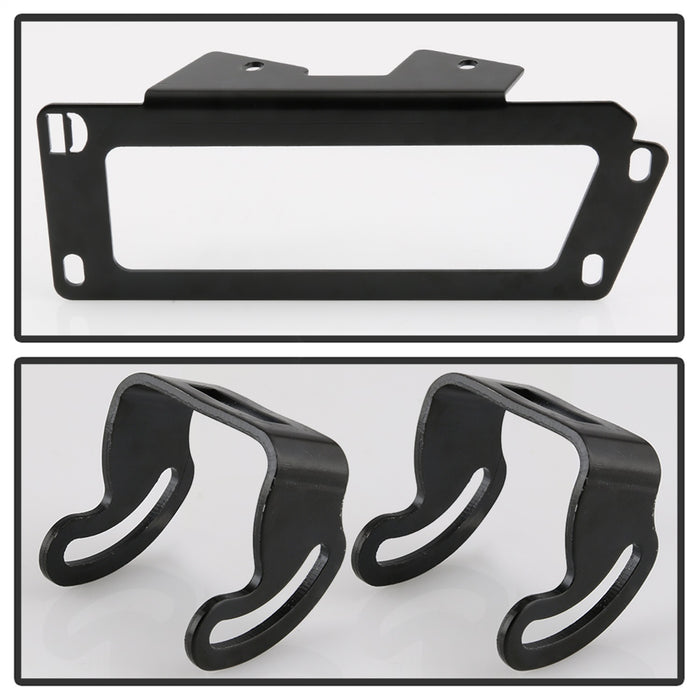 Spyder Auto 9045431 LED Fog Lights; w/Bracket And Switch; No Bulbs Needed; Clear; - Truck Part Superstore