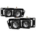 Spyder Auto 9045431 LED Fog Lights; w/Bracket And Switch; No Bulbs Needed; Clear; - Truck Part Superstore
