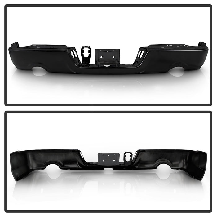 Spyder Auto 9046933 OEM Style Steel Rear Bumper - Truck Part Superstore
