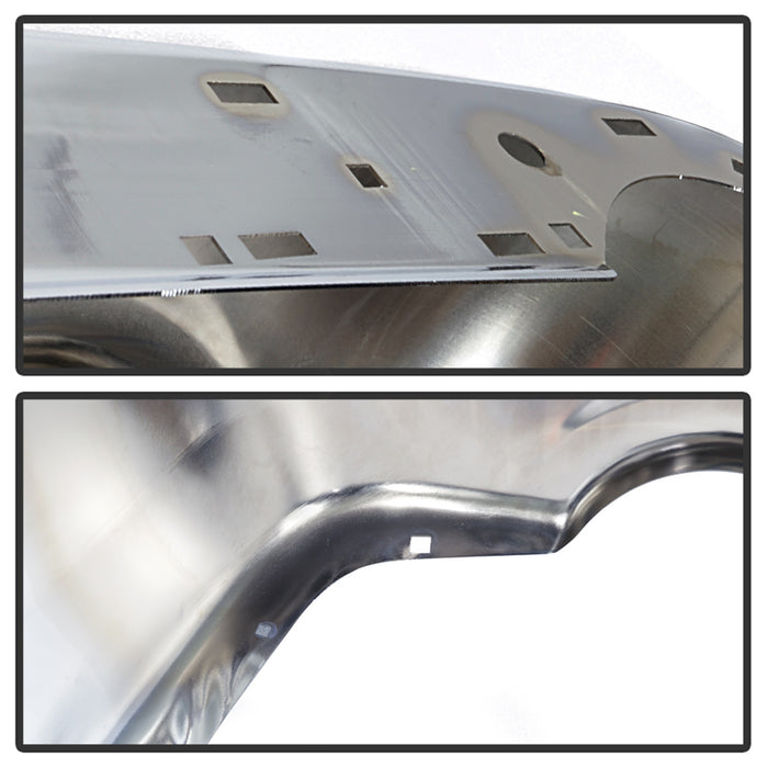 Spyder Auto 9046940 OEM Style Steel Rear Bumper - Truck Part Superstore