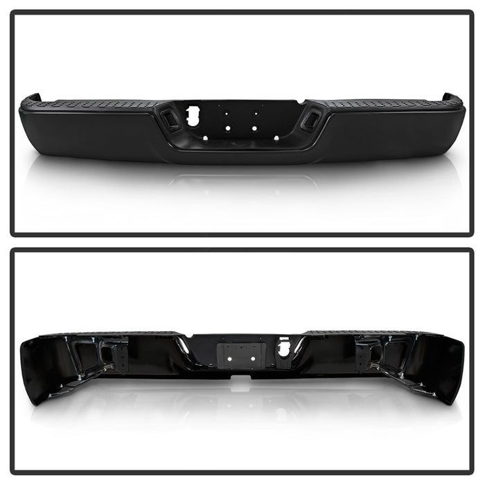 Spyder Auto 9046957 OEM Style Steel Rear Bumper - Truck Part Superstore