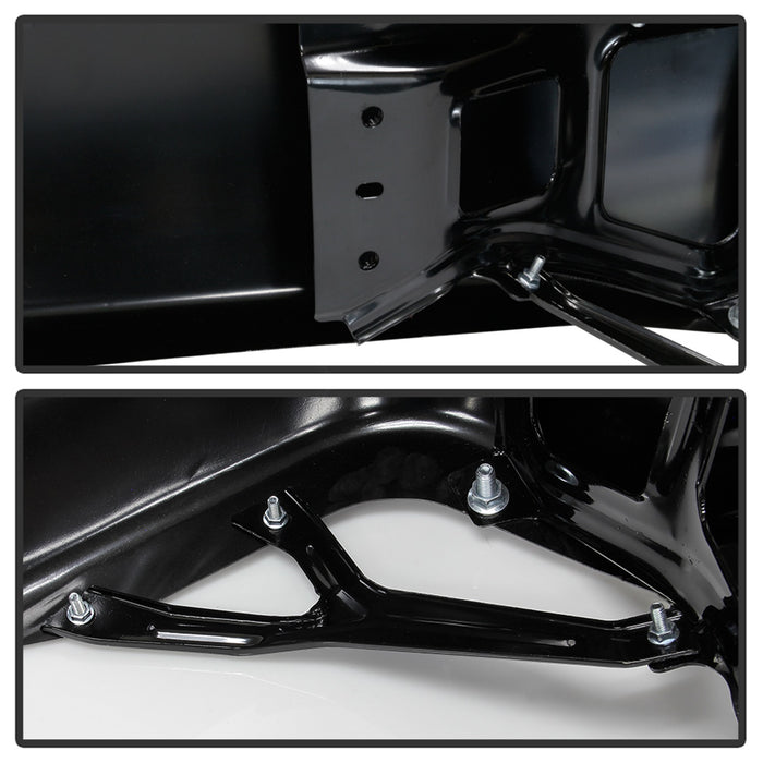 Spyder Auto 9046957 OEM Style Steel Rear Bumper - Truck Part Superstore