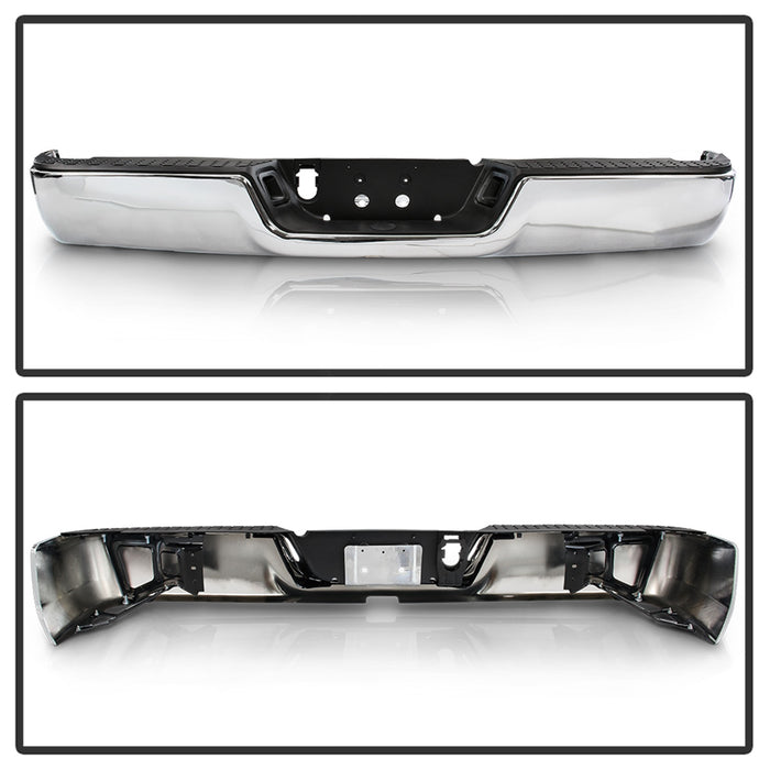 Spyder Auto 9046964 OEM Style Steel Rear Bumper - Truck Part Superstore
