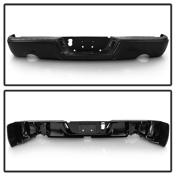 Spyder Auto 9046971 OEM Style Steel Rear Bumper - Truck Part Superstore