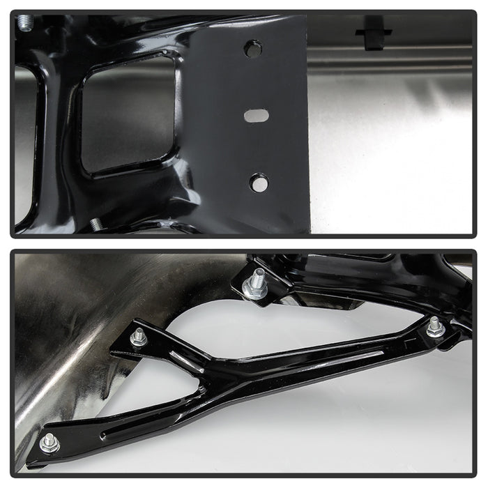 Spyder Auto 9046988 OEM Style Steel Rear Bumper - Truck Part Superstore