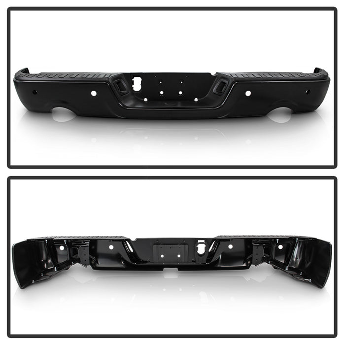 Spyder Auto 9046995 OEM Style Steel Rear Bumper - Truck Part Superstore