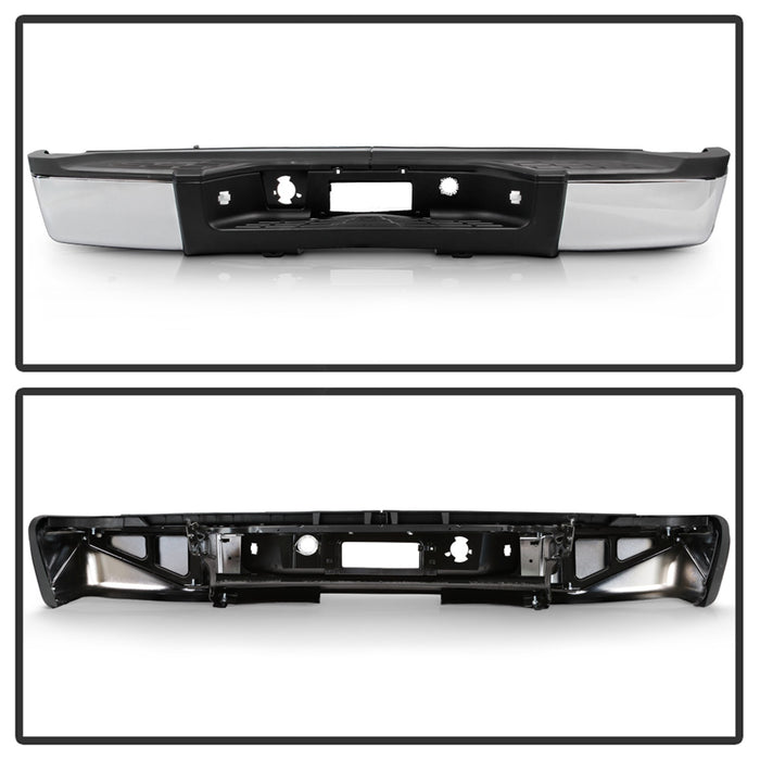 Spyder Auto 9047039 OEM Style Steel Rear Bumper - Truck Part Superstore