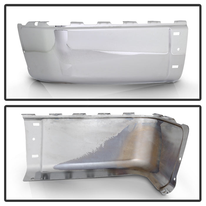 Spyder Auto 9047053 Rear Bumper Cap End; Chrome; Left; w/o Sensor; OEM PN[GM1104149]; - Truck Part Superstore