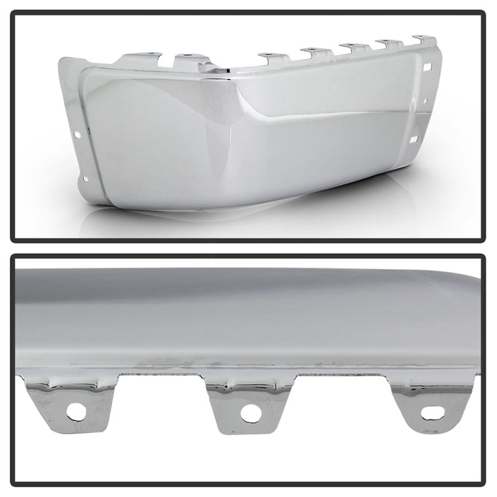 Spyder Auto 9047053 Rear Bumper Cap End; Chrome; Left; w/o Sensor; OEM PN[GM1104149]; - Truck Part Superstore