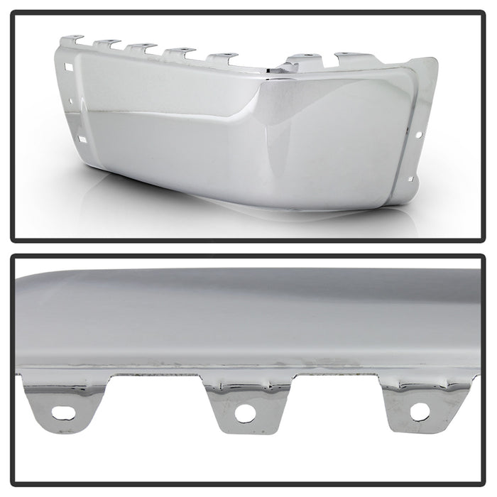 Spyder Auto 9047060 Rear Bumper Cap End; Chrome; Right; w/o Sensor; OEM PN[GM1105149]; - Truck Part Superstore