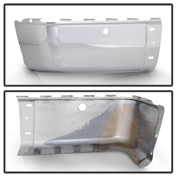 Spyder Auto 9047077 Rear Bumper Cap End; Chrome; Left; w/Sensor; OEM PN[GM1104147]; - Truck Part Superstore
