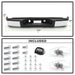 Spyder Auto 9047350 OEM Style Steel Rear Bumper - Truck Part Superstore