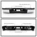 Spyder Auto 9047350 OEM Style Steel Rear Bumper - Truck Part Superstore