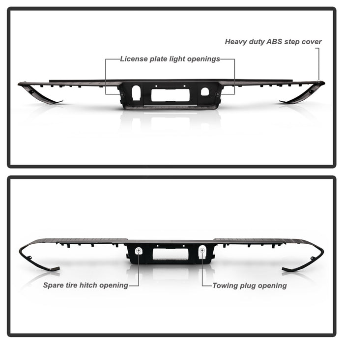 Spyder Auto 9048777 Rear Bumper Step Pad; OEM PN[23108158]; - Truck Part Superstore