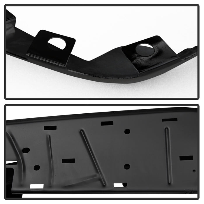Spyder Auto 9048838 Rear Steel Bumper; Black; w/o Park Assist Sensor Hole; OEM PN[23108140]; - Truck Part Superstore