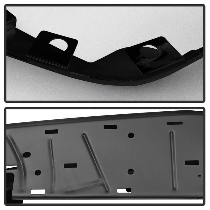 Spyder Auto 9048869 Rear Steel Bumper; Black; w/Park Assist Sensor Hole; OEM PN[23112252]; - Truck Part Superstore