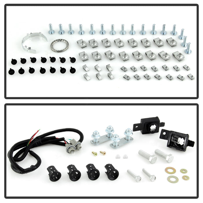 Spyder Auto 9048876 Rear Steel Bumper; Chrome; w/Park Assist Sensor Hole; OEM PN[23108141]; - Truck Part Superstore